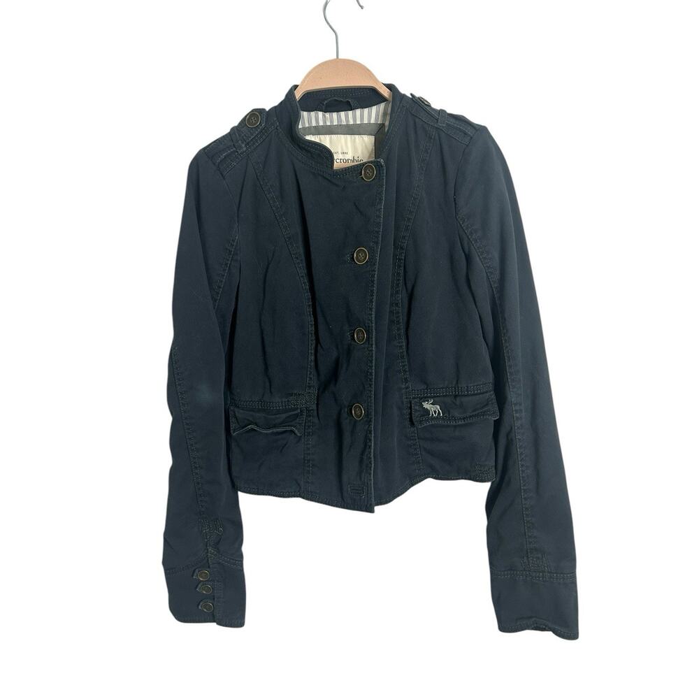 Vintage Y2K Abercombie & Fitch Lightweigh Jacket blue y2k Juniors